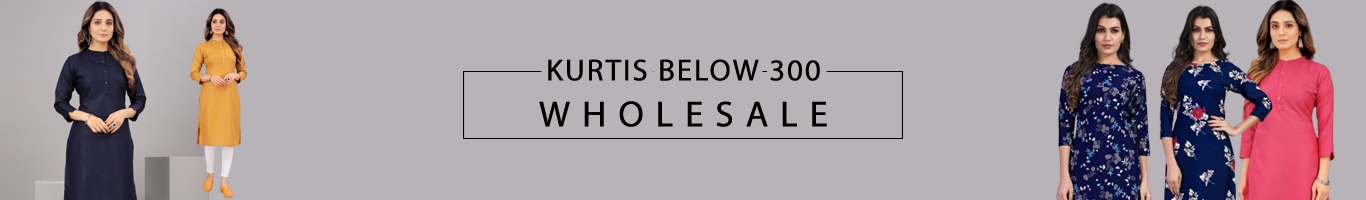 Wholesale Kurtis below 300 wholesale